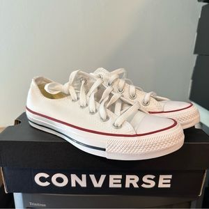 Converse Chuck Taylor All Star Classic Optical White M7652 Mens 3.5 Women’s 5.5